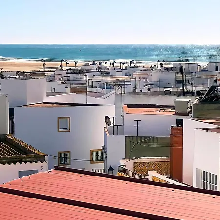 Estudio Moderno Con Terraza En El Centro De Conil, Ideal Para Familias Y Parejas - Es-180-233